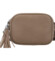 Dámska crossbody kabelka tmavo béžová - Paolo bags Ilana