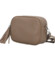 Dámska crossbody kabelka tmavo béžová - Paolo bags Ilana