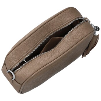Dámska crossbody kabelka tmavo béžová - Paolo bags Ilana