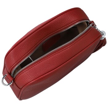 Dámska crossbody kabelka červená - Paolo bags Ilana