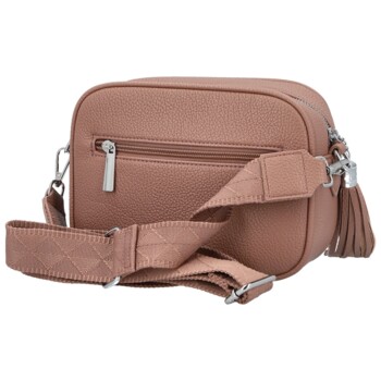 Dámska crossbody kabelka staroružová - Paolo bags Ilana