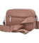 Dámska crossbody kabelka staroružová - Paolo bags Ilana