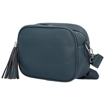 Dámska crossbody kabelka modrá - Paolo bags Ilana