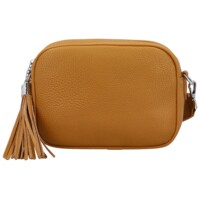 Dámska crossbody kabelka žltá - Paolo bags Ilana