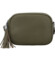 Dámska crossbody kabelka tmavo zelená - Paolo bags Ilana
