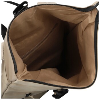 Batoh béžový - Paolo bags Elezar