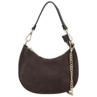 Dámska kabelka na rameno tmavo hnedá - Delami Vera Pelle Penelopa
