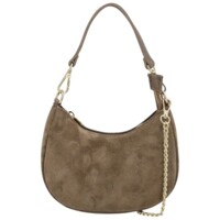 Dámska kabelka na rameno taupe - Delami Vera Pelle Penelopa