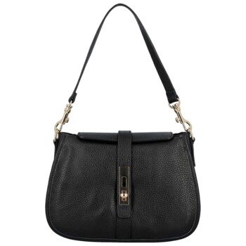 Dámska kabelka na rameno čierna - Delami Vera Pelle Heloise