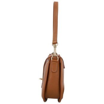 Dámska kabelka na rameno koňaková - Delami Vera Pelle Heloise