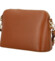 Dámska kožená crossbody kabelka koňaková - Delami Vera Pelle Gosslin