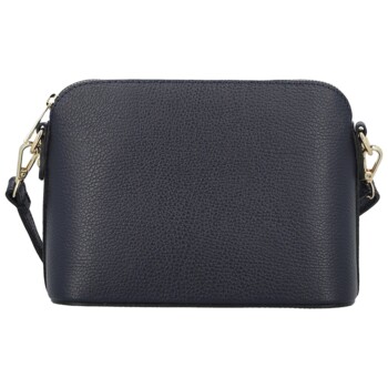 Dámska kožená crossbody kabelka tmavo modrá - Delami Vera Pelle Gosslin