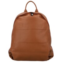 Dámsky kožený batoh koňakový - Delami Vera Pelle Ricardo
