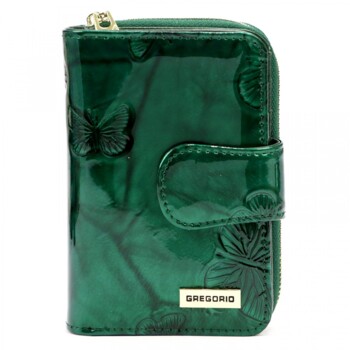 Dámska kožená peňaženka zelená - Gregorio Allis