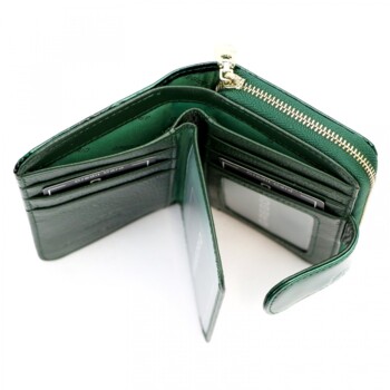 Dámska kožená peňaženka zelená - Gregorio Allis