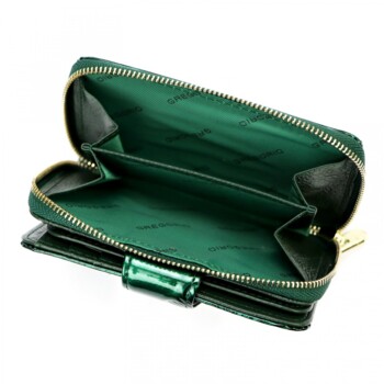 Dámska kožená peňaženka zelená - Gregorio Allis