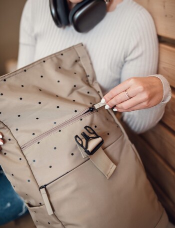 Mestský batoh béžový - Vuch Virion Dotty