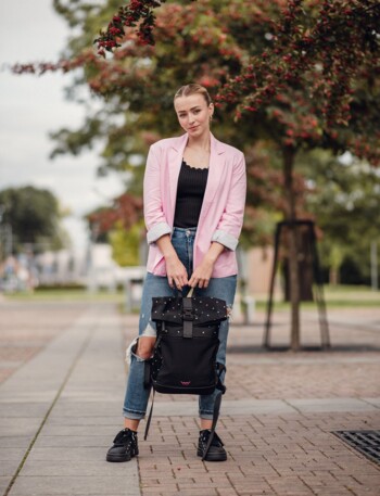 Mestský batoh čierny - Vuch Virion Dotty