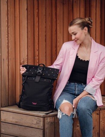 Mestský batoh čierny - Vuch Virion Dotty