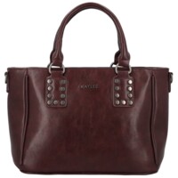 Dámska kabelka do ruky tmavo vínová - Firenze Matia