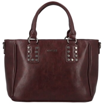 Dámska kabelka do ruky tmavo vínová - Firenze Matia