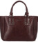 Dámska kabelka do ruky tmavo vínová - Firenze Matia