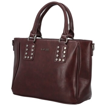 Dámska kabelka do ruky tmavo vínová - Firenze Matia