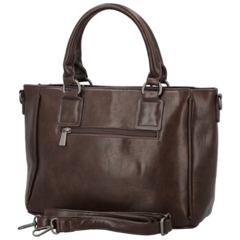 Dámska kabelka do ruky tmavo hnedá - Firenze Matia