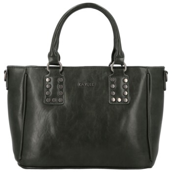 Dámska kabelka do ruky tmavo zelená - Firenze Matia