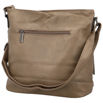 Dámska crossbody kabelka taupe - Coveri Chantalls new