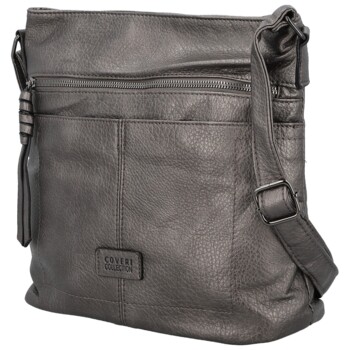 Dámska crossbody kabelka strieborná - Coveri Chantalls new