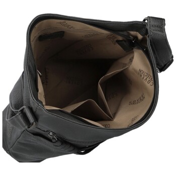 Dámska crossbody kabelka tmavo šedá - Coveri Chantalls new