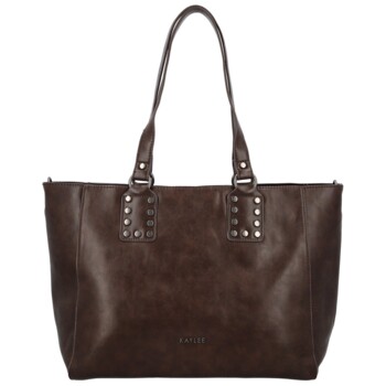 Dámska kabelka na rameno tmavo hnedá - Firenze Niel