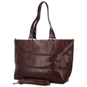 Dámska kabelka na rameno tmavo vínová - Firenze Niel