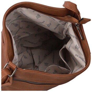 Dámska crossbody kabelka hnedá - Coveri Aysana new