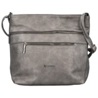 Dámska crossbody kabelka strieborná - Coveri Aysana new