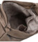 Dámska crossbody kabelka taupe - Coveri Aysana new
