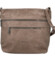 Dámska crossbody kabelka taupe - Coveri Aysana new