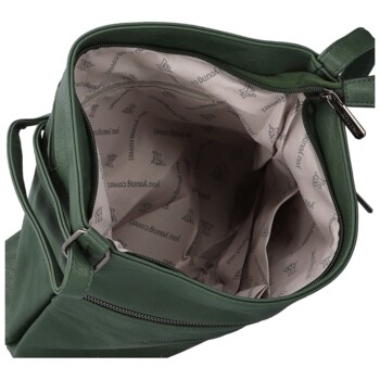 Dámska crossbody kabelka tmavo zelená - Coveri Aysana new