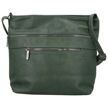 Dámska crossbody kabelka tmavo zelená - Coveri Aysana new