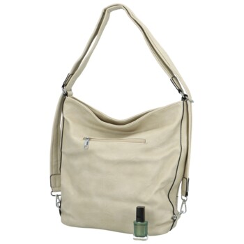 Dámsky kabelko/batoh krémový - Romina & Co Bags Zilla
