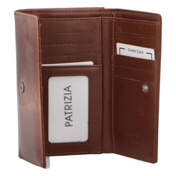 Dámska kožená peňaženka modrá - Patrizia Storixa