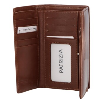 Dámska kožená peňaženka modrá - Patrizia Storixa