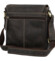 Pánska kožená crossbody taška hnedá - Sendi Design Alain