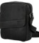 Pánska kožená crossbody taška čierna - Sendi Design Dean
