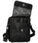 Pánska kožená crossbody taška čierna - Sendi Design Dean