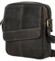 Pánska kožená crossbody taška hnedá - Sendi Design Dean