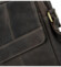 Pánska kožená crossbody taška hnedá - Sendi Design Dean