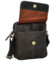 Pánska kožená crossbody taška hnedá - Sendi Design Dean