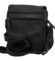 Pánska kožená crossbody taška čierna - Sendi Design Fidlo